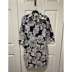 Craig Taylor Egyptian Cotton Button Down Summer Tuscany Sarah Dress -Size Small